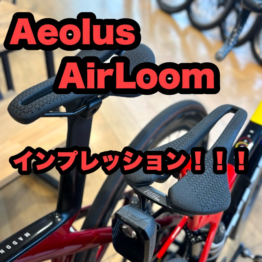 実力はいかに！新型AirLoomサドルインプレッション！